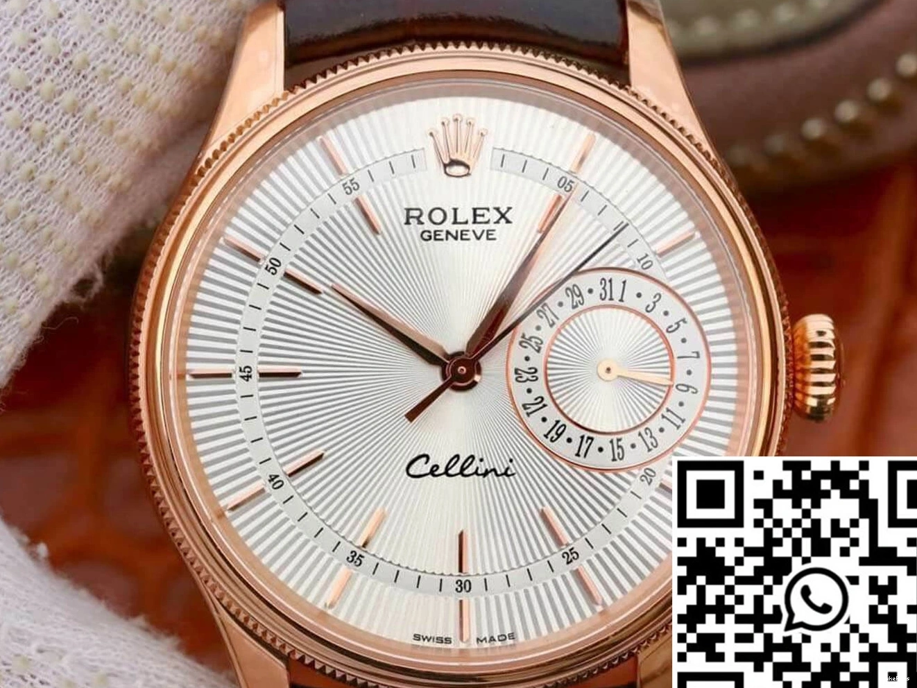 Date MKS Rolex Dial M50515-0008 Factory Silver Celini 0524